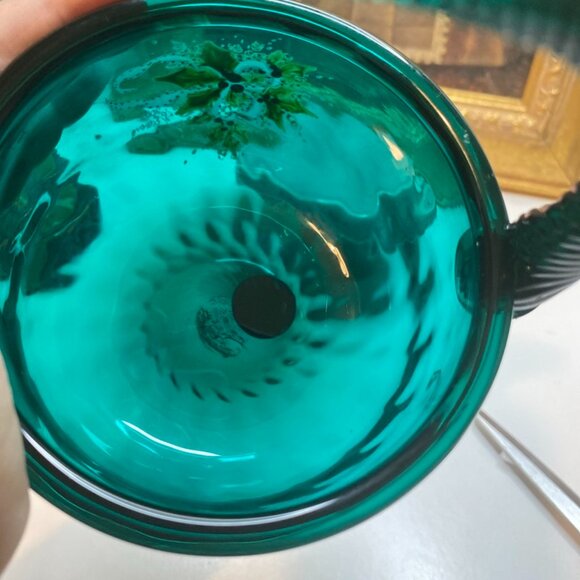 Pairpoint Nantucket Basket Handmade Painted Christmas Berries Leaves Eileen 2002 - Picture 7 of 10